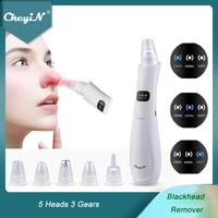 ckeyin blackhead remover pore vacuum suction cleaner facial acne comedo extractor whitehead removal skin care tool rechargeable