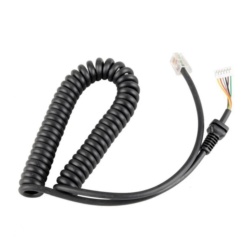 

2021 New Sturdy Black Microphone Line for FT7900/FT1807 MH-48A6J / FT-2600M 1.5m