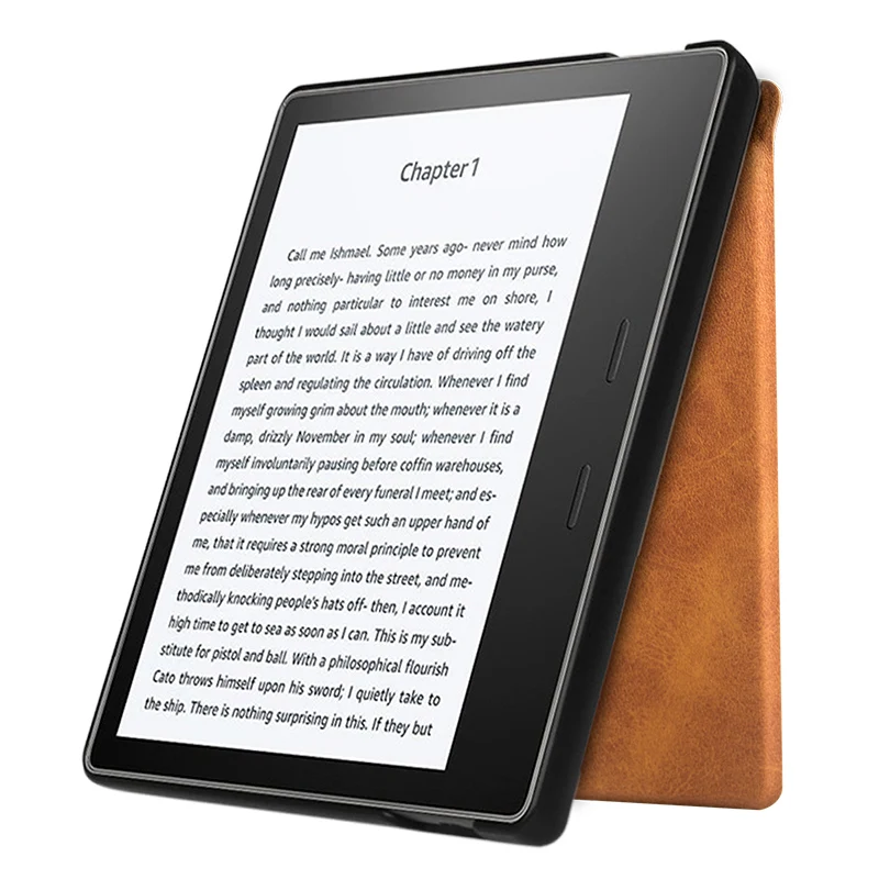 

BOZHUORUI Stand Case for Kindle Oasis (9th Gen - 2017 Release) Only - PU Leather Smart Protective Cover with Auto Wake/Sleep