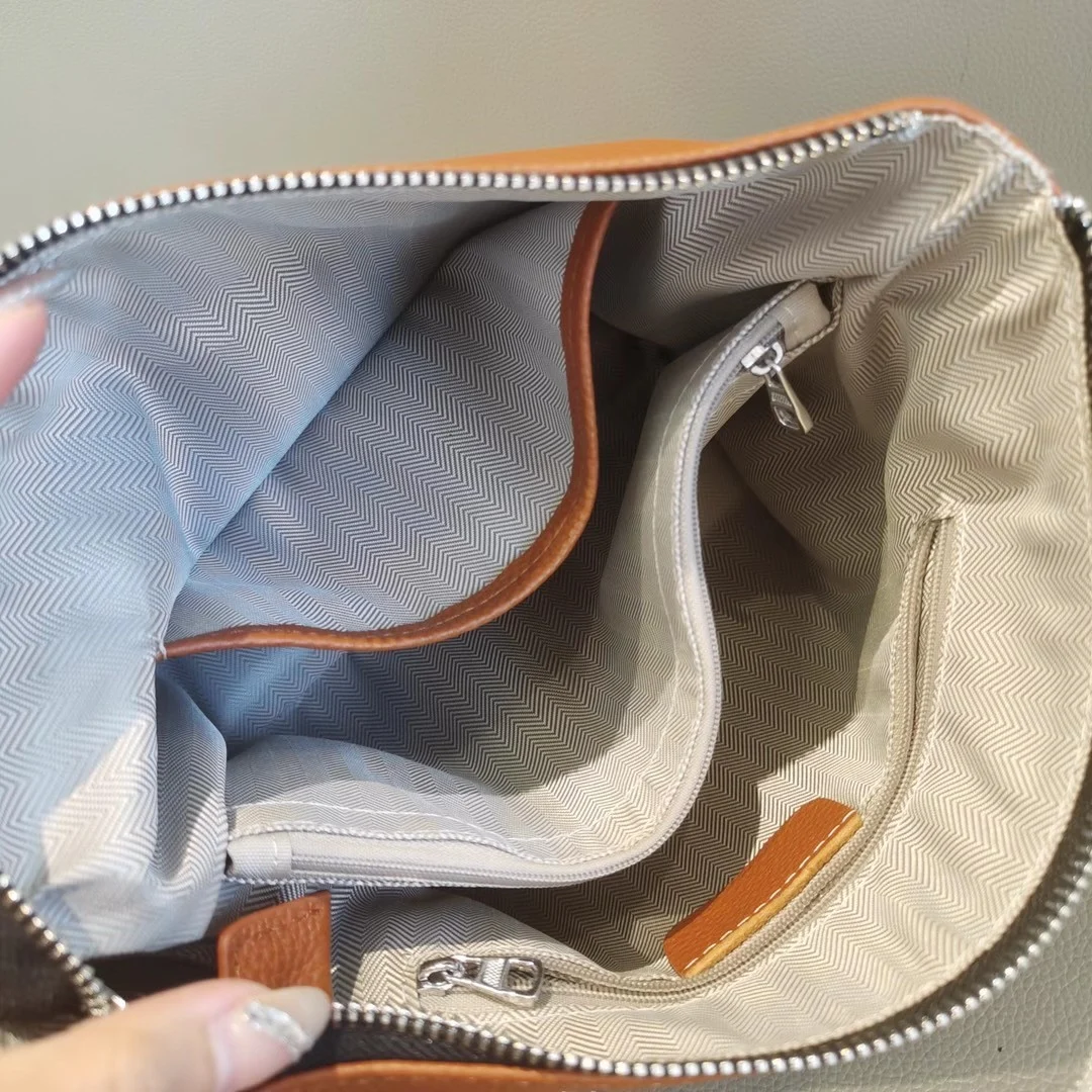 Сумка на плечо San Maries женская из мягкой натуральной кожи Модный элегантный