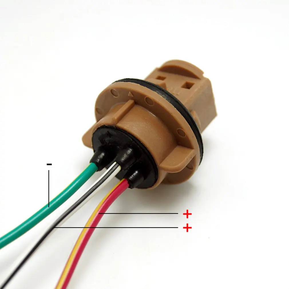 T20 7440 7443 LED W21 / 5W держатель стоп-сигнала поворота автомобильный разъем кнут свет