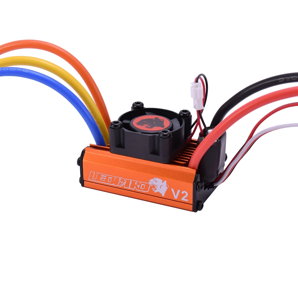 SKYRC LEOPARD 9T 4370KV 10T 3930KV 12T 3300KV 13T 3000KV Brushless Motor w/60A ESC Program Card Power System for 1/10 RC Car | Игрушки и