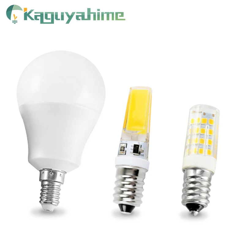 Kaguyahime E14 LED Bulb 3W 6W 12W LED E14 Lamp AC 220V Light Lampada LED Spotlight Table Lamp Bombilla Candle Lamp For Home