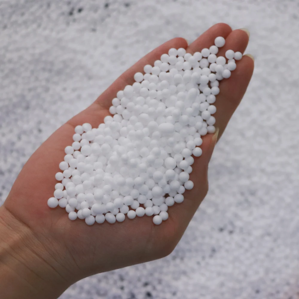 4-6mm 50g/100g White Foam Balls Bag DIY Craft Materials Baby Bed Sleeping Pillow Filling Bean Bags Chairsofa Beads Filler