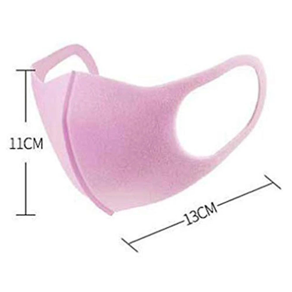 1 шт. маска для рта мультяшная теплая дышащая полумаска лица чехол детей девочек и