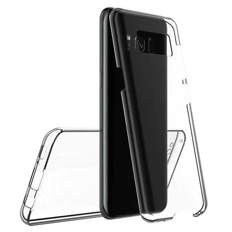 Защитный чехол 360 градусов для Samsung Galaxy двухсторонний защитный телефона