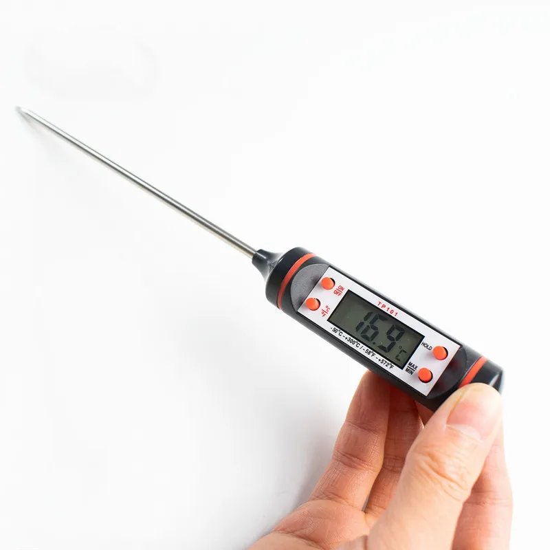 Цифровой термометр 15 см ручной измеритель температуры для приготовления свечей