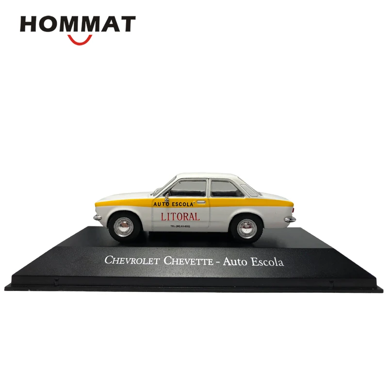 HOMMAT 1:43 Масштаб Chevette Авто Escol винтажная модель автомобиля сплав металл литая