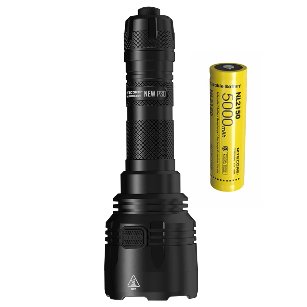 NEW P30 NL2150 NITECORE, новинка, P30, уличный светильник-вспышка, XP-L, HI V3, Макс., 1000 люмен, длинный луч, 618 м, охотничий фонарь, спортивный светильник - Испускаемый цвет: NEW P30 NL2150