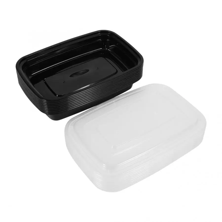 Рисоварка 10 шт одноразовый контейнер для хранения еды BPA Free Microwavable штабелируемые