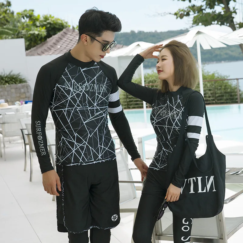 Мужские женские мужские рубашки с длинным рукавом шорты штаны парные купальники
