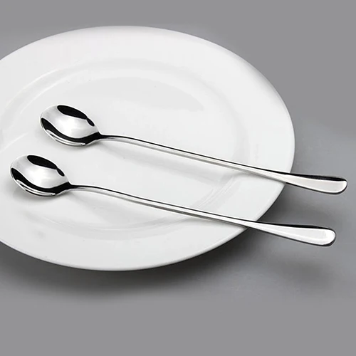 4 шт. Круглые ложки из нержавеющей стали для кофе меда мороженого | Дом и сад