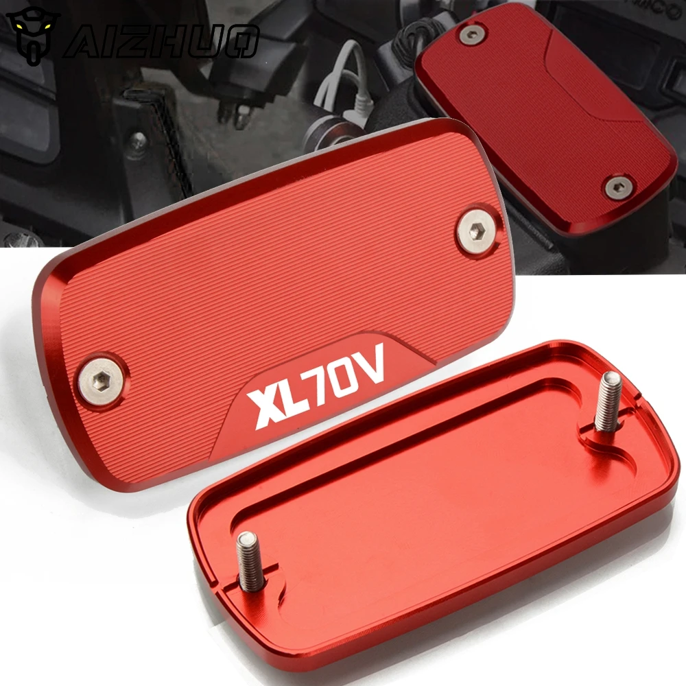 

XL70V Accessories Motorcycle Front Brake Fluid Reservoir Tank Cap Cover FOR HONDA XL 70V XL70 V 2006-2014 2013 2012 2011 2010
