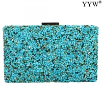 luxury unique women shoulder clutch bag evening party bags for women with sequined messenger bags evening clutches mini purse