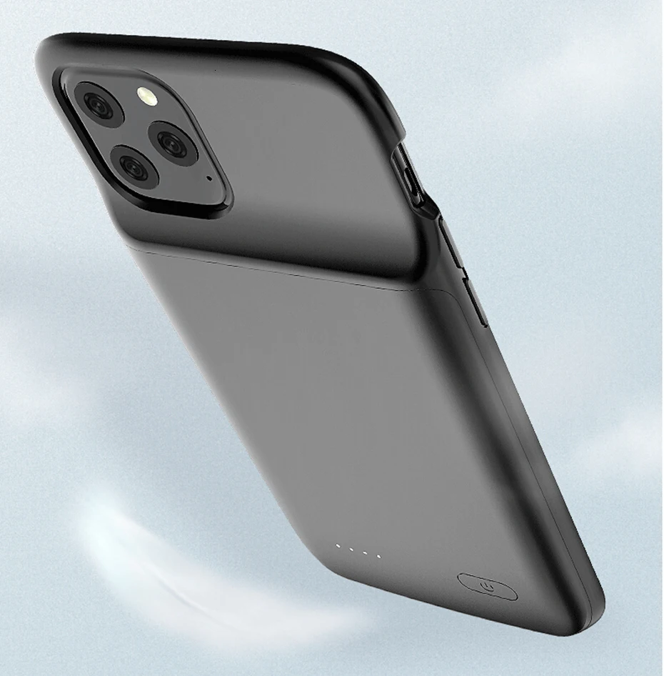 Чехол для аккумулятора для iPhone 11 Pro Max 4800/5000 mAh, зарядное устройство для iPhone 11, внешняя задняя упаковка, чехол для зарядного устройства