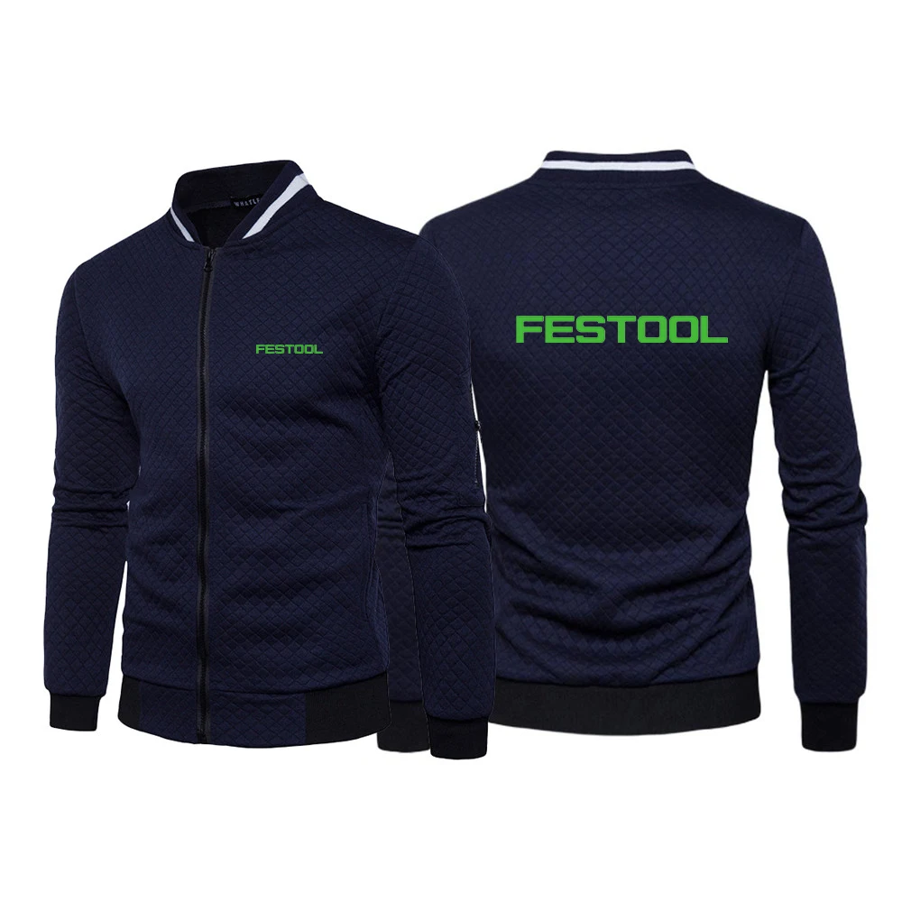 Куртка мужская с длинным рукавом на молнии принтом