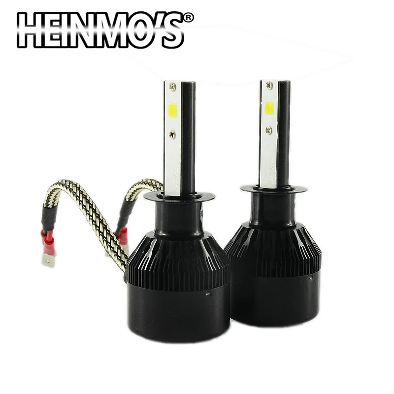 Новый H3 Автомобильный светодиодный фар Plug & Play 6400lm 60 Вт авто комплект H1 H7 H8 H9 H11 9005