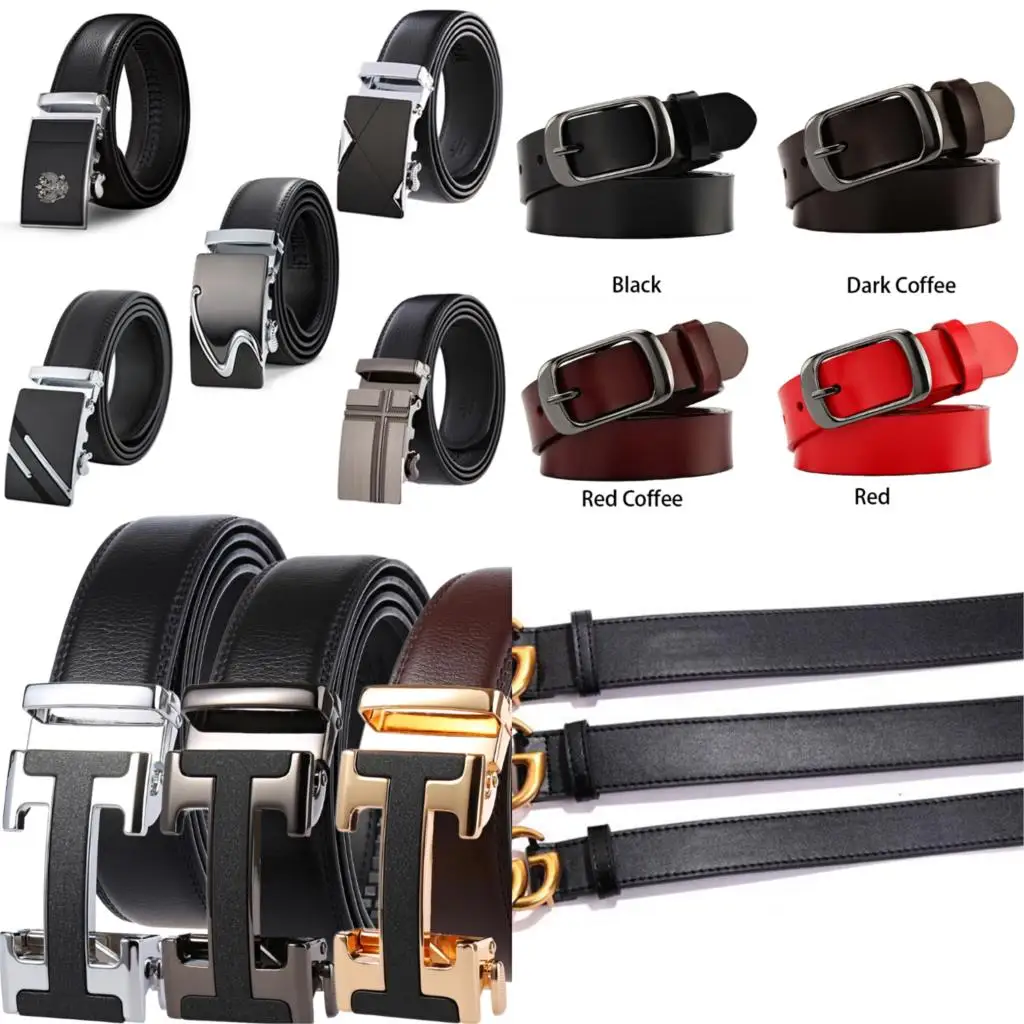 Women's Men's Luxury Designer Brand Belt High Quality Double G Classic Brass Buckle Real Genuine Leather Men Women Belts Gifts