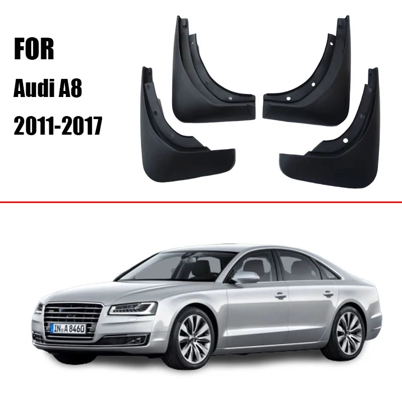 

Брызговики для A8 D4 брызговики Fender D4 брызговики брызговик Guard Fenders брызговики автомобильные аксессуары передние задние 4 шт