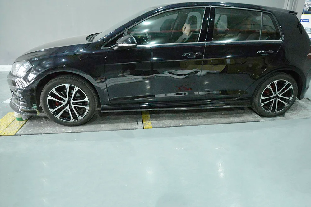 Боковые юбки из углеродного волокна фартуки для Volkswagen VW GOLF 7 VII MK7 R LINE дверной