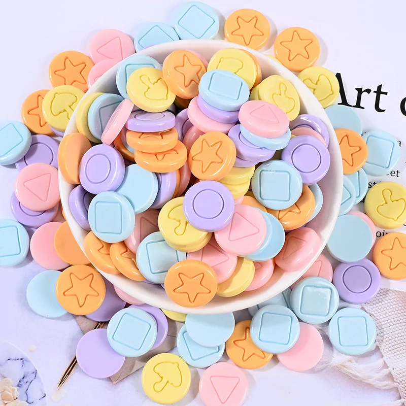 

30Pcs 16mm Kawaii Mini Simulation Biscuit Flat back Resin Cabochons Embellishments for Scrapbooking DIY Phone Decor Accessories
