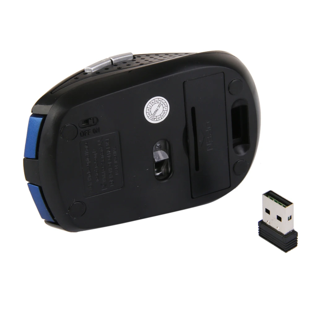 2 4 GHz USB Беспроводная мышь оптическая беспроводная для ноутбука компьютера ПК