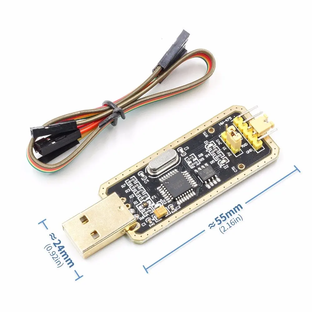 USB в TTL адаптер последовательный конвертер для разработки проектов с