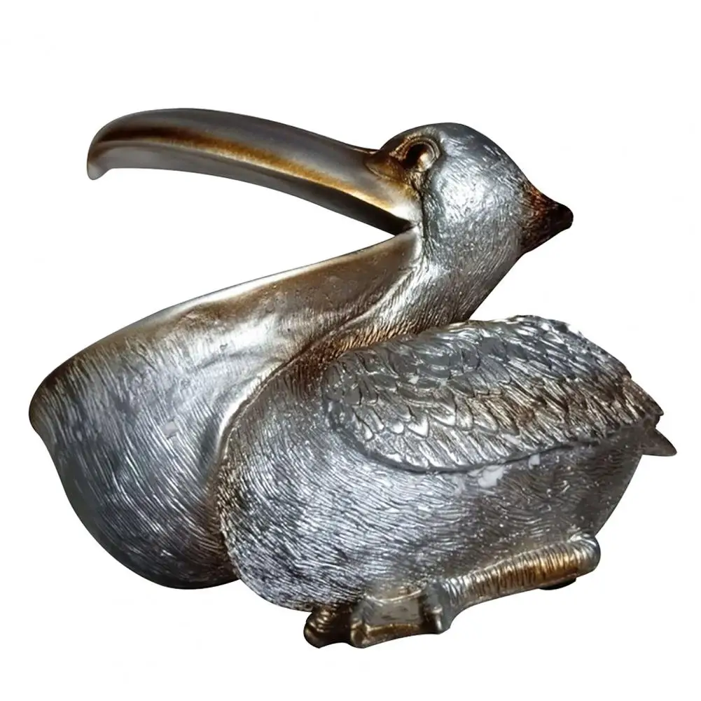 

HOT SALES!!! Pelican Decorations Unique Realistic Big Mouth Design Vintage Pelican Decorations for Home Decor