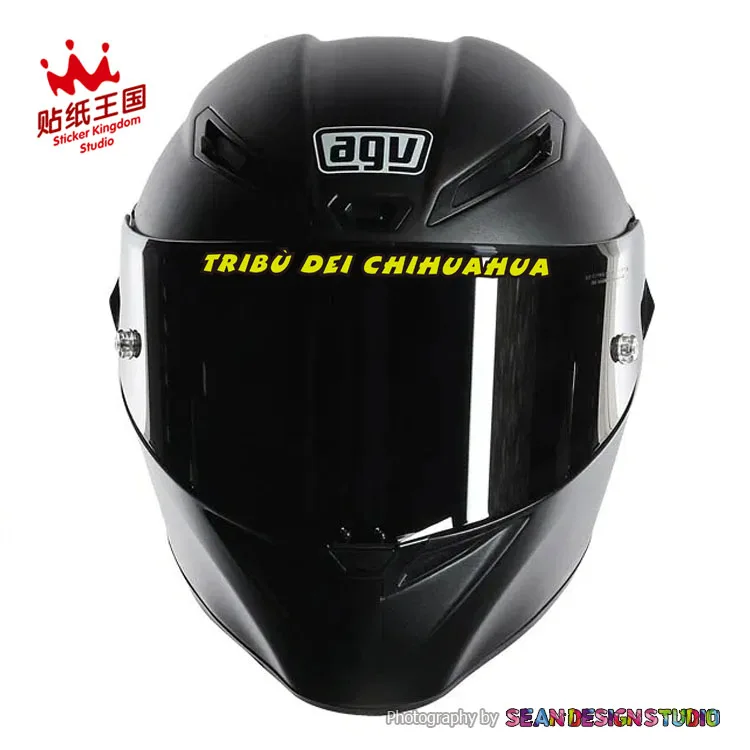 GP шлем объектив мотоцикла мотора велосипеда наклейки водостойкая