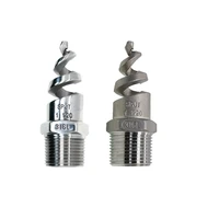 14 2 spiral cone atomization nozzle spray sprinkler 316 stainless steel male thread water pipe fitting joint connector
