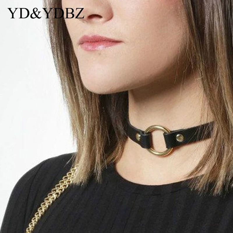 Ошейник для связывания колье сексуальная мода БДСМ ошейник кожаное ожерелье