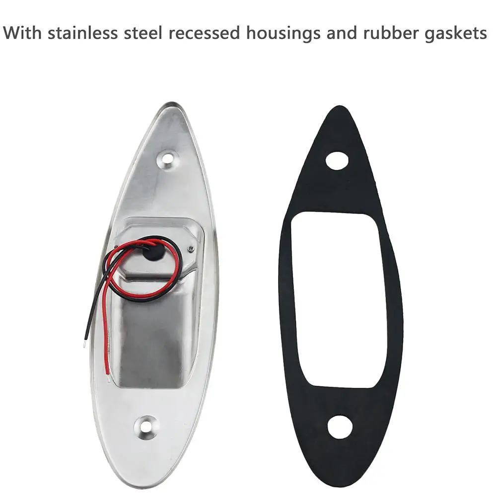 1 светодиодный красных и зеленых светодиодов с утапливаемым креплением ные