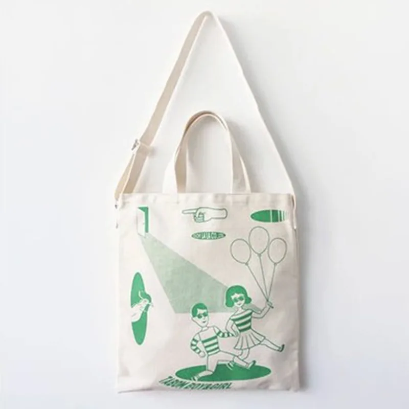 2019 новая милая портативная хипстерская сумка тканевая через плечо многоразового