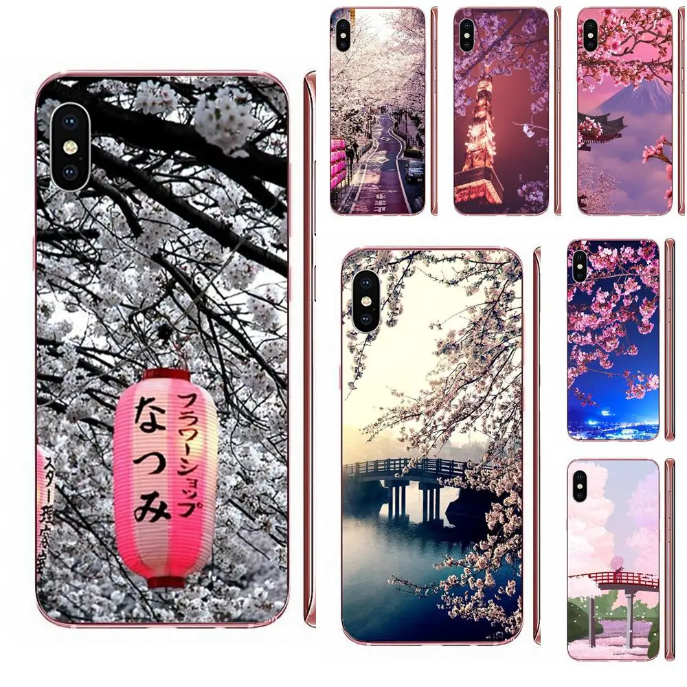 Вишня Япония Токийский цвет картина для HTC Desire 530 626 628 630 816 820 830 One A9 M7 M8 M9 M10 E9 U11 U12 Life