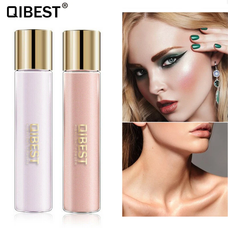 QIBEST светящийся высокий светильник для лица er макияж пигмент водонепроницаемый