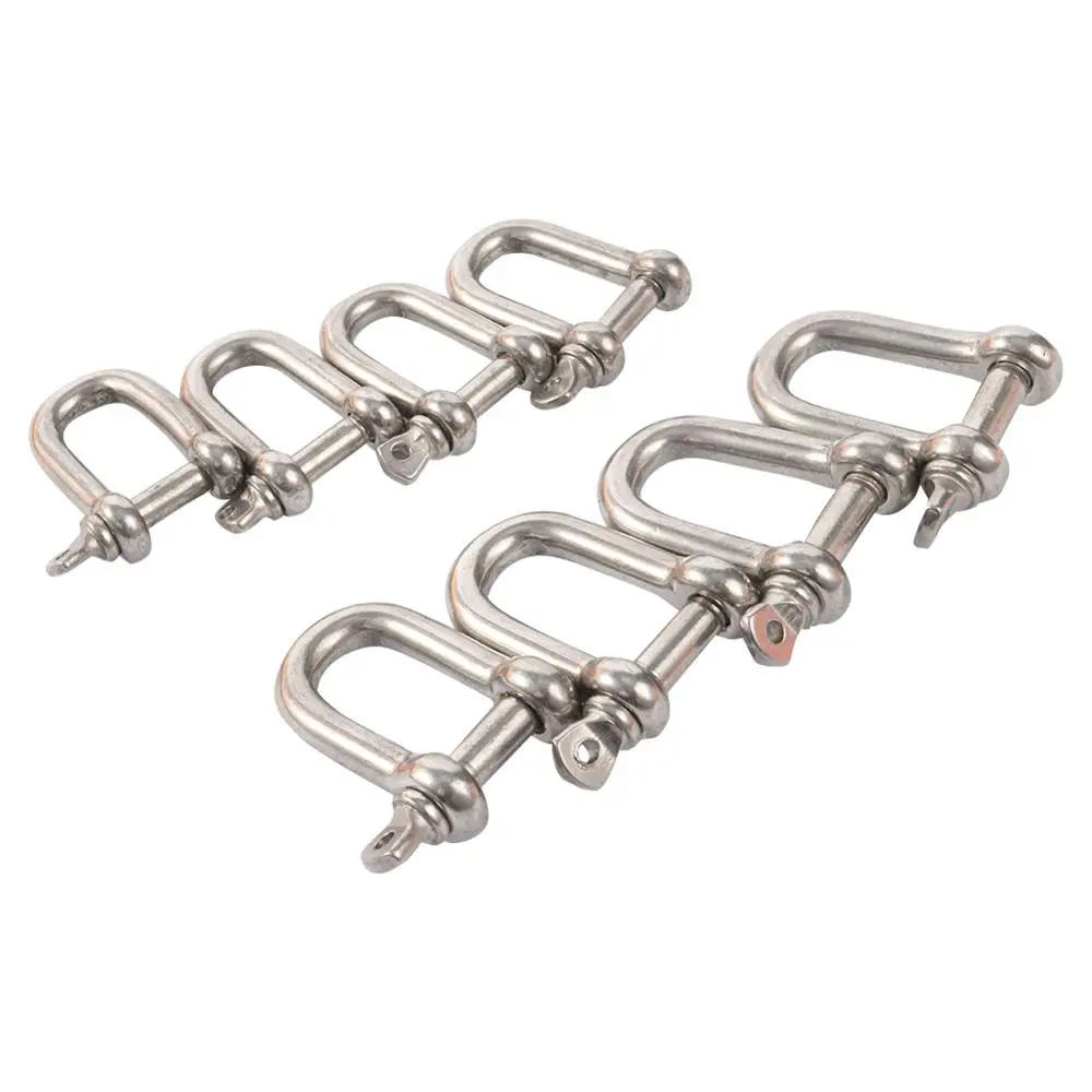 Металлическая Съемная Летающая веревка для птиц u-образная Подкова с пряжками