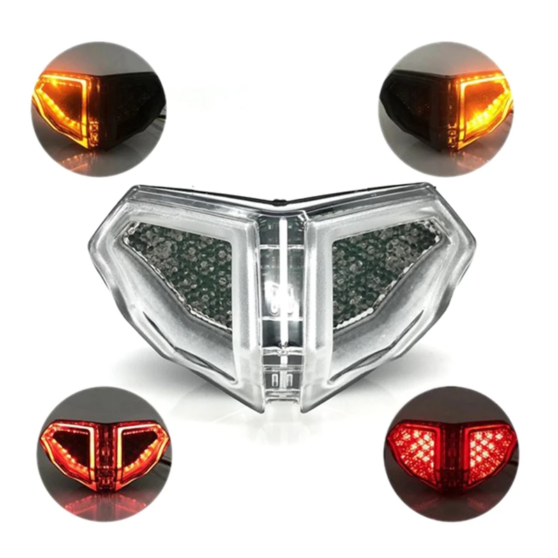 Мотоцикл светодиодный фонарь светильник тормозной поворотники Интегрированный