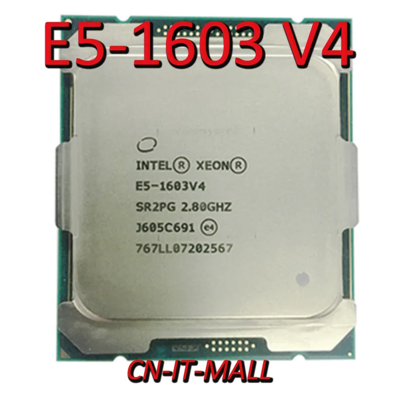 

Pulled E5-1603V4 Server cpu 2.8G 10M 4Core 4 Thread LGA2011-3 Processor