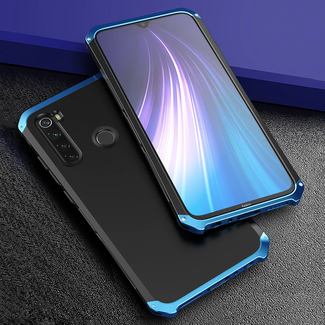 Защитный чехол для Xiaomi Mi10 Mix 2s 2 10 9 5s Plus SE Redmi Note8 PRO K30 Note 5 5A 4 4X 7 6 8 3 алюминиевый сплав