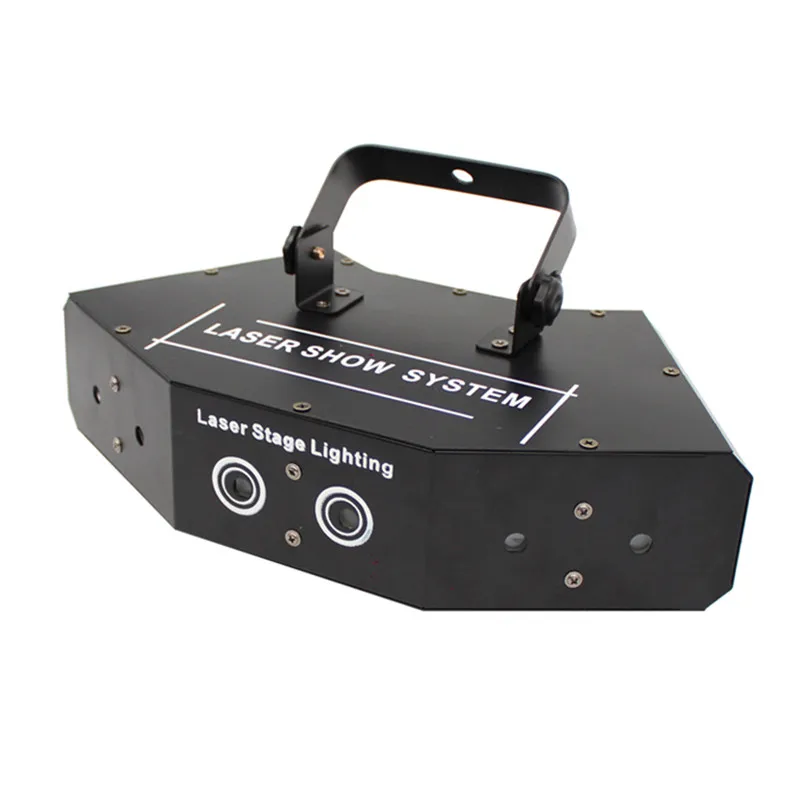 Six Eyes scanning RGB Patterns Laser Light for DJ Disco Club Dance Party DMX Stage Gobo Effects Lighting Laser Projector