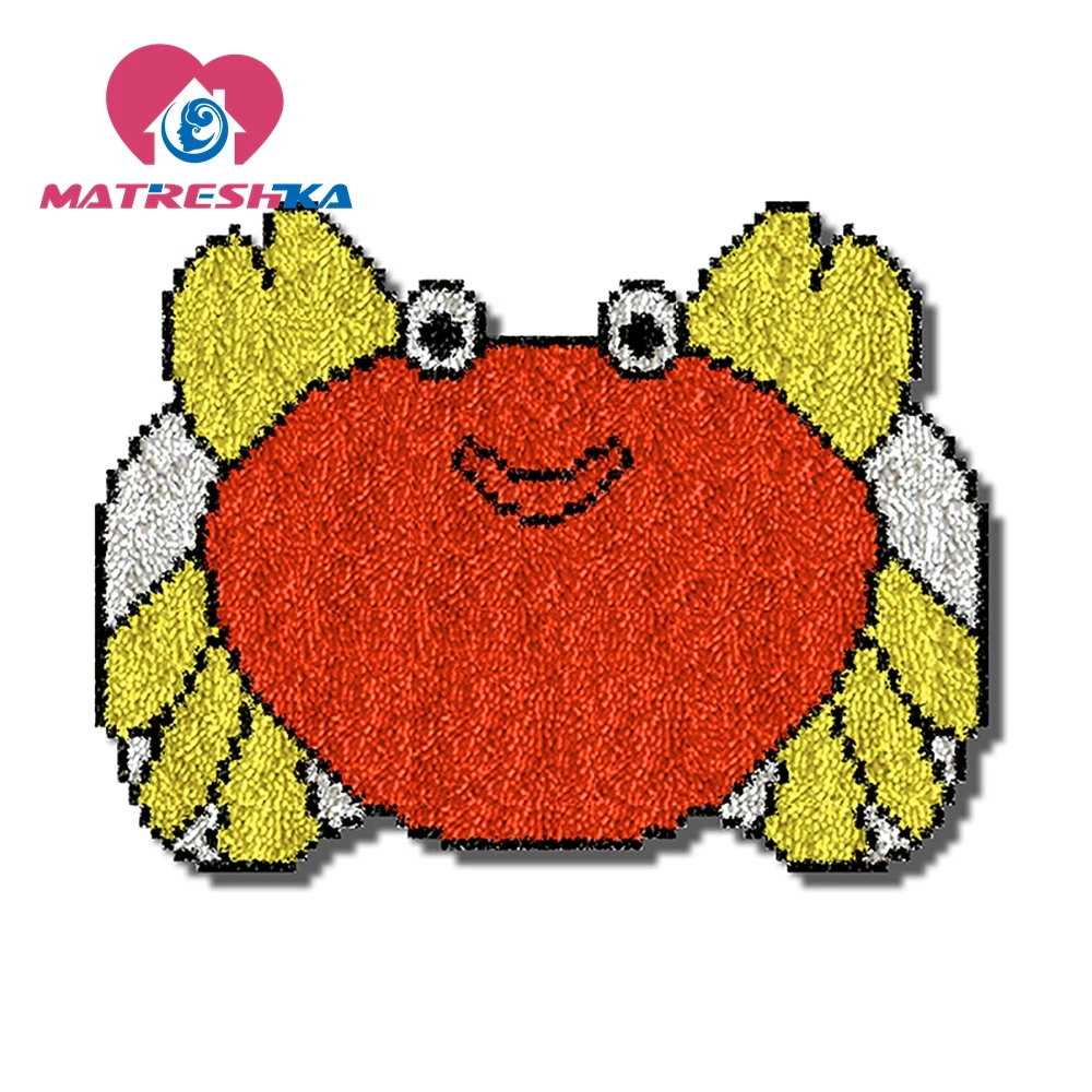 Foamiran ковры вышивка крюк с защелкой ковер Сделай Сам Божьими коровками для