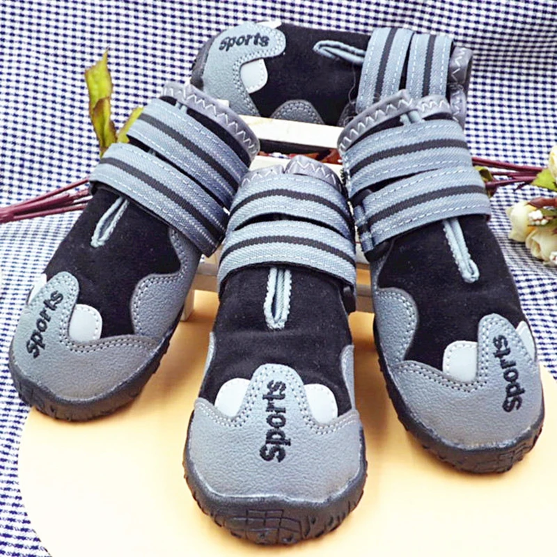 Ботинки для обувь собаки питомец Нескользящие водонепроницаемые ботинки с