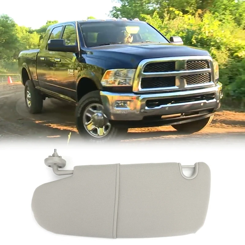

Car Left Sun Visor Sunvisor for RAM 1500 2500 3500 Without Overhead Console 1CT11BD1AA