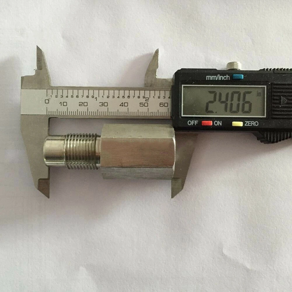 

Oxygen O2 Sensor M18X1.5 Extender Spacer Adapter Bung Catalytic Converter CEL Eliminator Check Engine Light Car Accessories