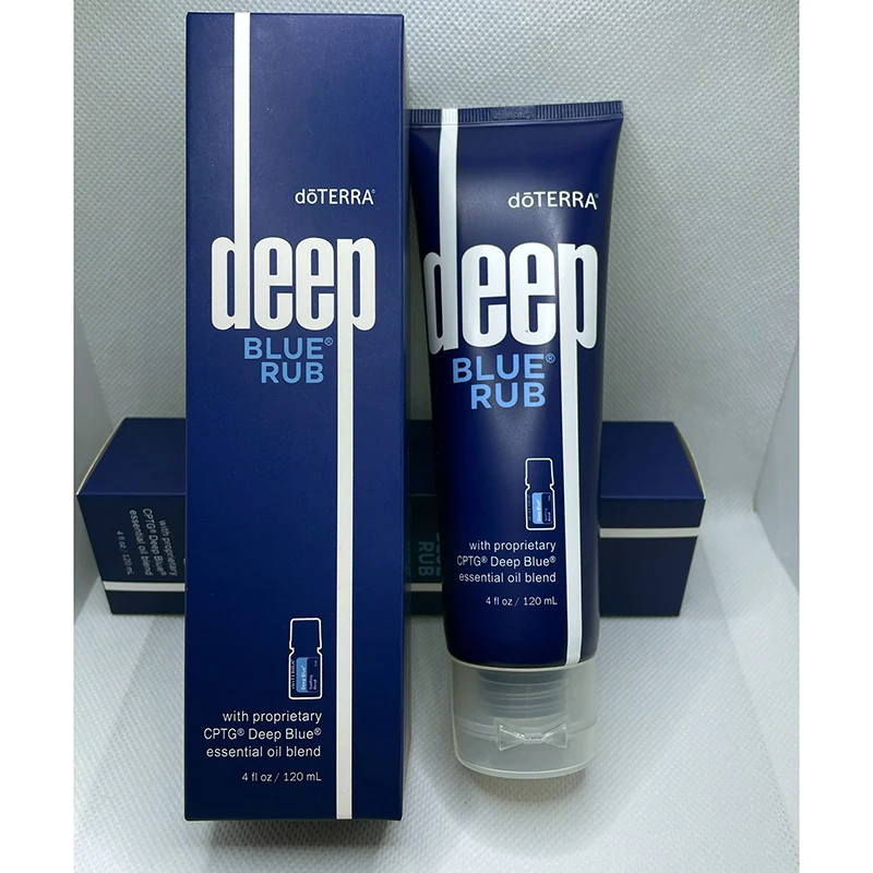 

1PC Brand Deep Blue Rub With Proprietary Cptg Deep Blue Essential Oil Blend 120ml BB & CC Creams