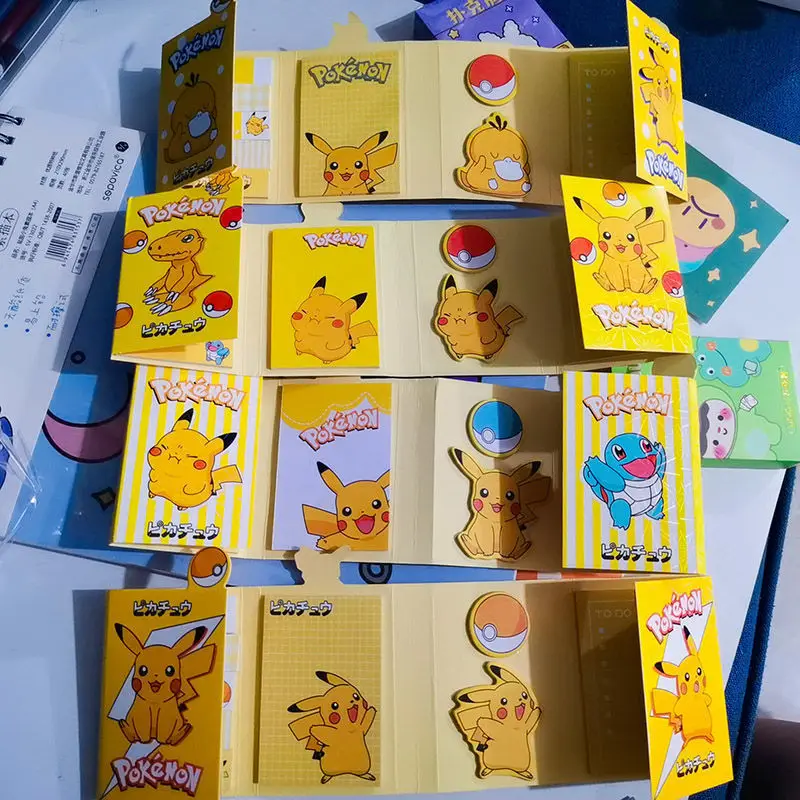 Новинка 240 страниц стикеры с покемоном Пикачу Мультяшные Стикеры милые аниме