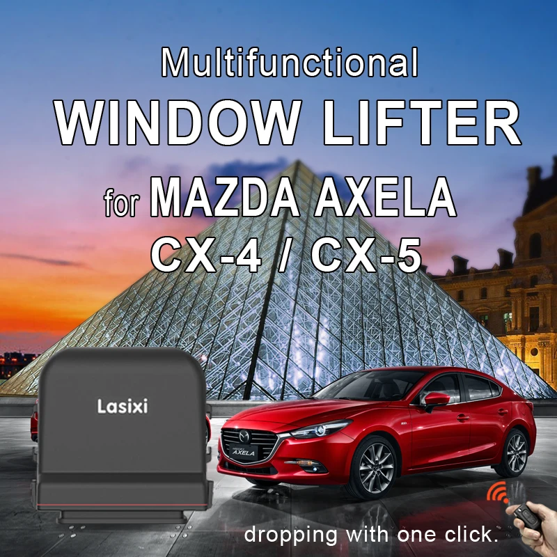 power window closer for Mazda ATENZA CX4 roll up lifter multi-function auto mirror folder switch remote operation | Автомобили и