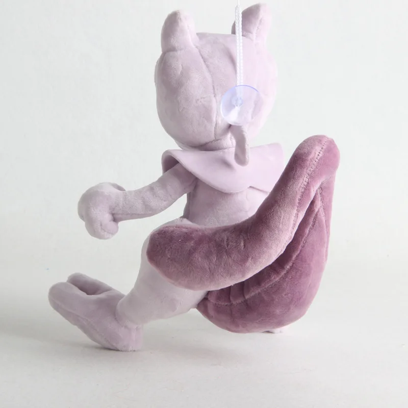 1 шт. 23 см Mewtwo плюшевый игрушечный кукольный кулон мягкие гранулы Мультяшные животные игрушки подарки для детей