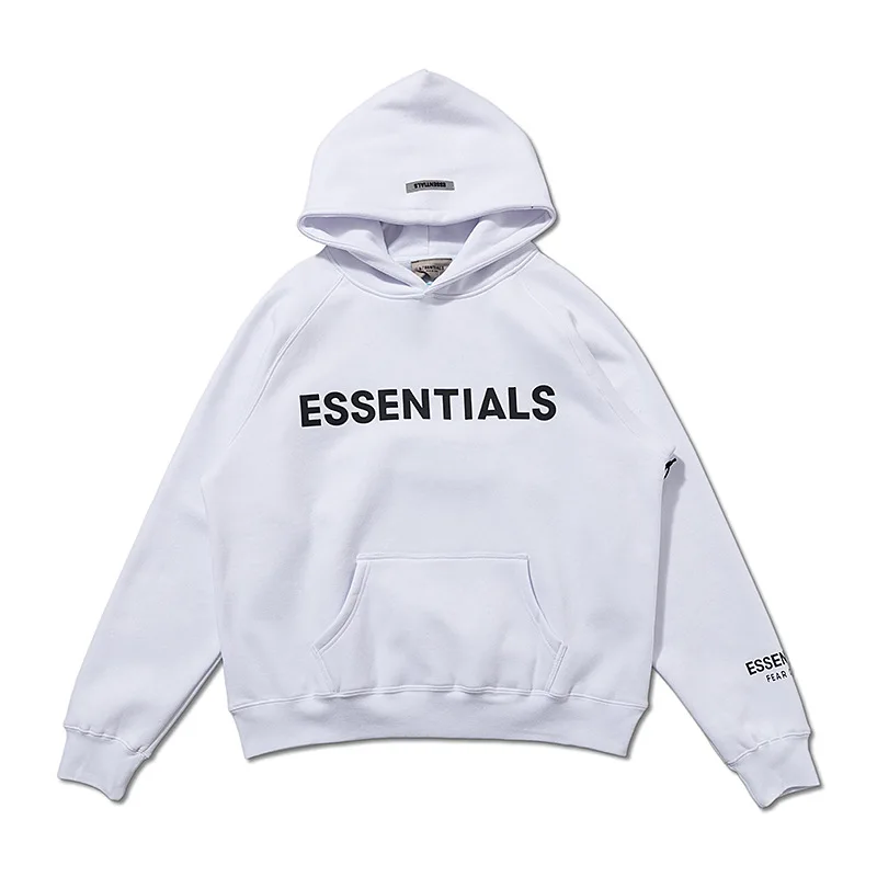 

FOG Hoodie ESSENTIALS Hoodies 2021 Men Women 1:1 High Quality Solid ESSENTIALS Pullovers Inside Fleece Sweatshirts