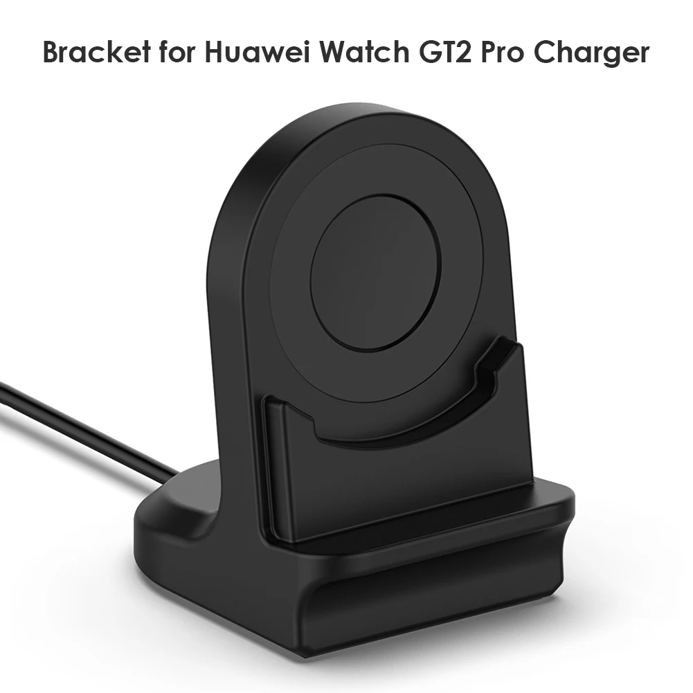 

Silicone Charge Stand Holder Dock Smart Bracelet Replacement Charging Cable for Huawei Watch GT2 Pro Smart Watch Part